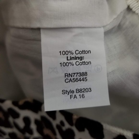 J. Crew Animal Print LIned Pencil Skirt NEW - Picture 5 of 6